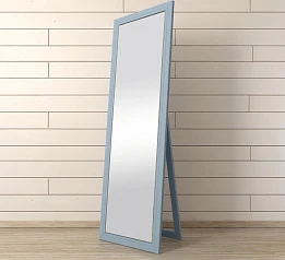заказать стильное Напольное зеркало "Rome" голубое арт 201-05BL