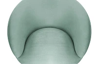 стильное Мягкое кресло для гостиниц Small Benee Green