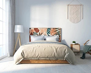 Кровать "Berber" 160х200 см 25 принт арт BB41/Print_25