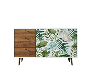 купить Комод "Berber" с двумя дверками и ящиками 4 принт арт BB05/Print_04 в интернет-магазине