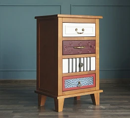 заказать стильные Тумба "Gouache Birch"  арт M10529ETG/1, разноцветная