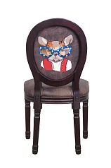 купить Стул Volker Brownie Bulldog Print