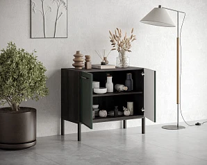 фото Комод с двумя дверками "Nicole" арт NEM02G