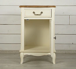 заказать Прикроватная тумба "Leontina" с ящиком и дверцей арт ST9323 в интернет-магазине