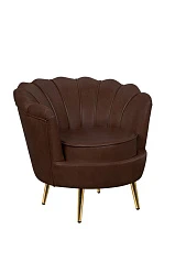 Низкое кресло ракушка Pearl Brown V2