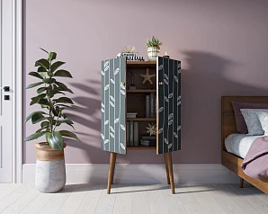 купить стильные Комод на высоких ножках "Berber" 18 принт арт BB09/Print_18