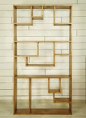 Открытый стеллаж в стиле Лофт «Aquarelle Birch» арт ETG108