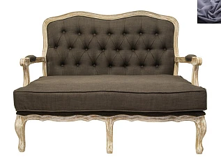 заказать Прямой диван модерн Yareli Brown V2 серый