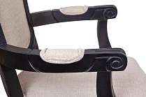 купить стильный Мягкий стул с подлокотниками Gran Arm Beige V2 в интернет-магазине