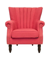 Кресло с пуфом Lab Red V2