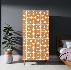 заказать Шкаф малый двухстворчатый "Berber" принт 14 арт BB08/Print_14