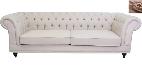 фото Диван мягкий арт-деко Neylan коричневый