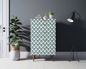 стильные Комод высокий "Berber" принт 13 арт BB10/Print_13