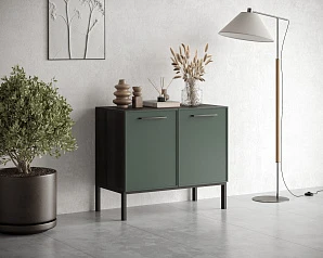 фото Комод с двумя дверками "Nicole" арт NEM02G