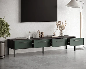 купить Комод с четырьмя ящиками под TV "Nicole" арт NEM06G в интернет-магазине