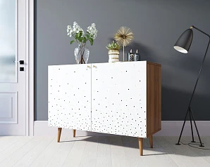 красивые Комод "Berber" две дверки 15 принт арт BB04/Print_15 на заказ