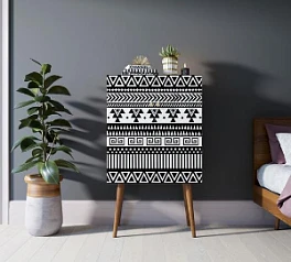 красивые Комод на высоких ножках "Berber" 19 принт арт BB09/Print_19 в интернет-магазине