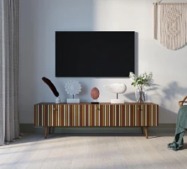 красивые Комод "Berber" с ящиками низкий под TV принт 20 арт BB19/Print_20