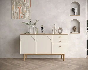 заказать Комод с двумя дверками и ящиками "Arka" AR05