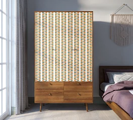 купить Шкаф трехстворчатый "Berber" принт 23 арт BB02/Print_23