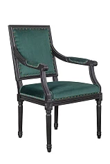 Мягкий стул с подлокотниками Runako Green на заказ в интернет-магазине