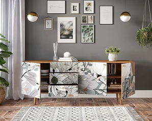 купить Комод "Berber" удлиненный принт 50 арт BB11/Print_50 в интернет-магазине