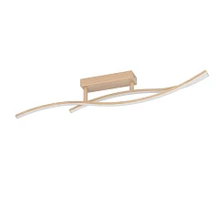 заказать 901211 Cветодиодный потолочный светильник GRISOLIA 12W(LED), сталь, пластик, коричн/пластик, белый, 4000K, 1500lm