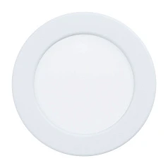 99191 Светодиодный встраиваемый светильник FUEVA 5 димм., 5,5W (LED), ?117, ET26, 650lm, 3000K, сталь, бел в интерьере