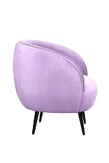 Мягкое кресло Benee Purple на черных ножках в интернет-магазине