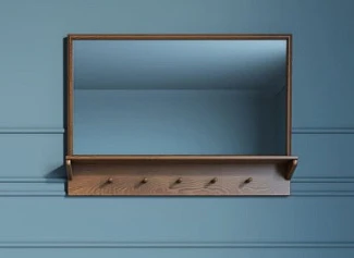 купить Зеркало "Bruni" с полочкой арт BR33