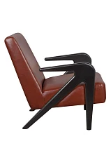 Кресло современное коричневое Arrow BL V7 в интерьере