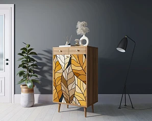 Комод "Berber" два ящика и дверки 08 принт арт BB46/Print_08 в интернет-магазине