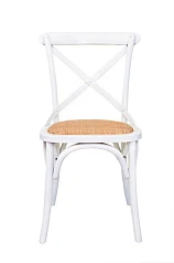 купить стильные Стул ретро Cross Back White в интернет-магазине