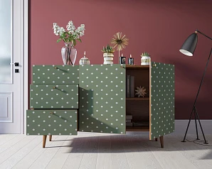 Комод "Berber" с двумя дверками и ящиками принт 12 арт BB17/Print_12 в интернет-магазине