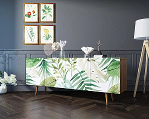 Комод "Berber" удлиненный принт 4 арт BB11/Print_04