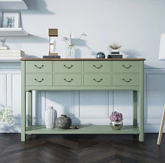 купить красивые Консоль "Olivia" восемь ящиков арт GC2007 в интернет-магазине