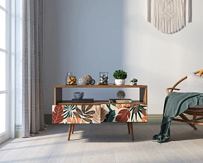 купить стильные Консоль "Berber" с двумя ящиками принт 25 арт BB22/Print_25 в интернет-магазине