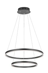 Люстра Orblaze 2 rings 600 black