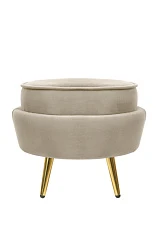 купить красивые Пуф Pearl Adorn Taupe в интернет-магазине