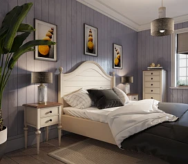 купить Кровать в стиле Прованс "Odri" 160х200 см арт 2141/16