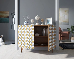 заказать Комод "Berber" две дверки 22 принт арт BB04/Print_22