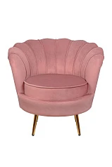 купить красивое Низкое кресло ракушка Pearl Pink V3 в интернет-магазине