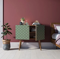 Комод на высоких ножках "Berber" малый принт 12 арт BB13/Print_12 в интернет-магазине