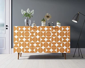 фото Комод "Berber" три дверки 14 принт арт BB01/Print_14