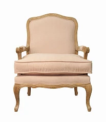 красивые Мягкое полукресло с подлокотниками Nitro Beige Velvet на заказ