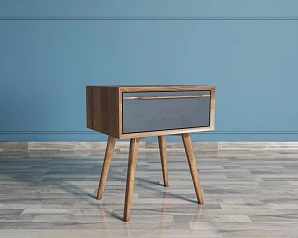 купить красивые Тумба для прихожей "Bruni Black" с ящиком арт BR-11Black