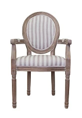 Мягкий стул с подлокотниками Volker Arm Pinstripe в интернет-магазине