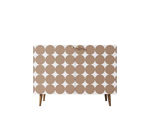 стильные Комод "Berber" две дверки 17 принт арт BB04/Print_17