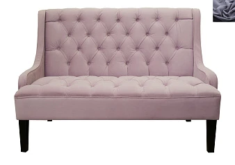 фото Американский диван Sommet Violet темно серый