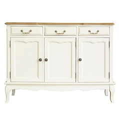 заказать Бежевый Комод Leontina (3 ящика и 3 двери) арт ST9344 в интернет-магазине